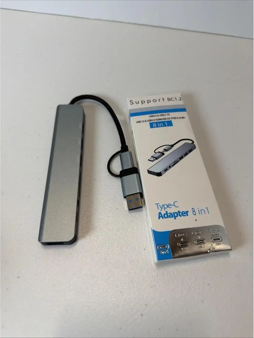 Support BC1 Type-C Adapter 8 in 1